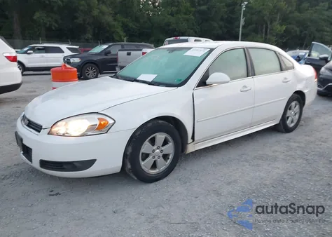 2010 Chevrolet Impala Lt из США, поврежденный, VIN 2G1WB5EK1A1145610